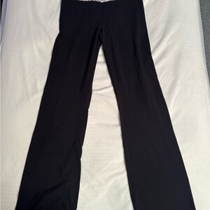 Victoria's Secret Black wide leg leggings